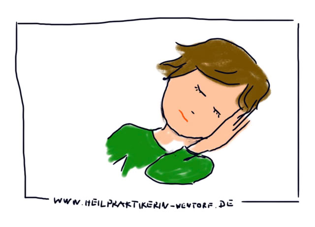 Ein Mädchen und ein Junge schauen durch Schilf